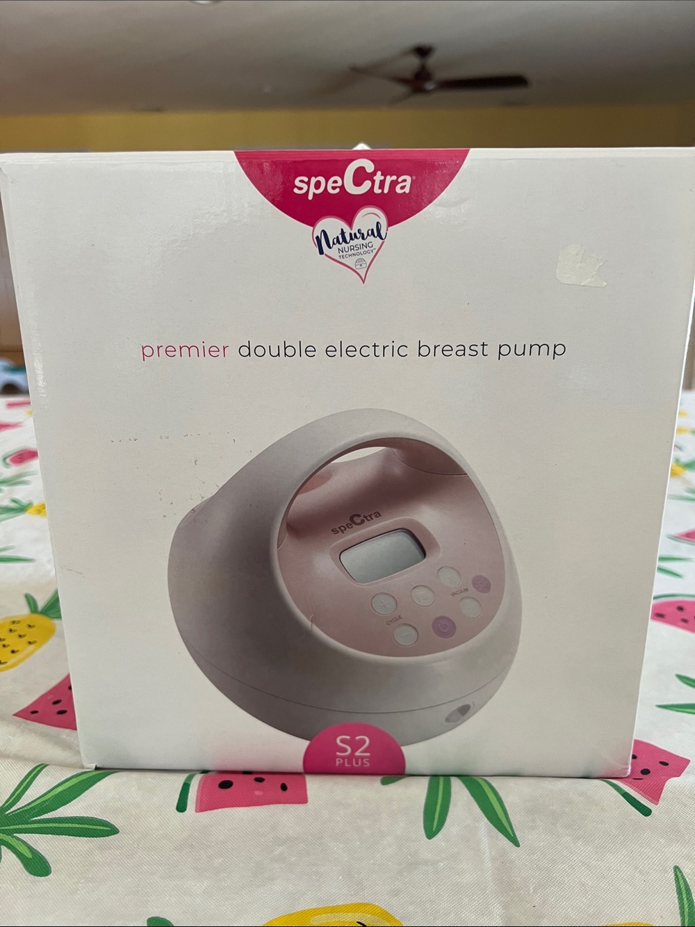 Spectra S2 Plus Premier Double Electric Breast Pump - Pink brand new !!